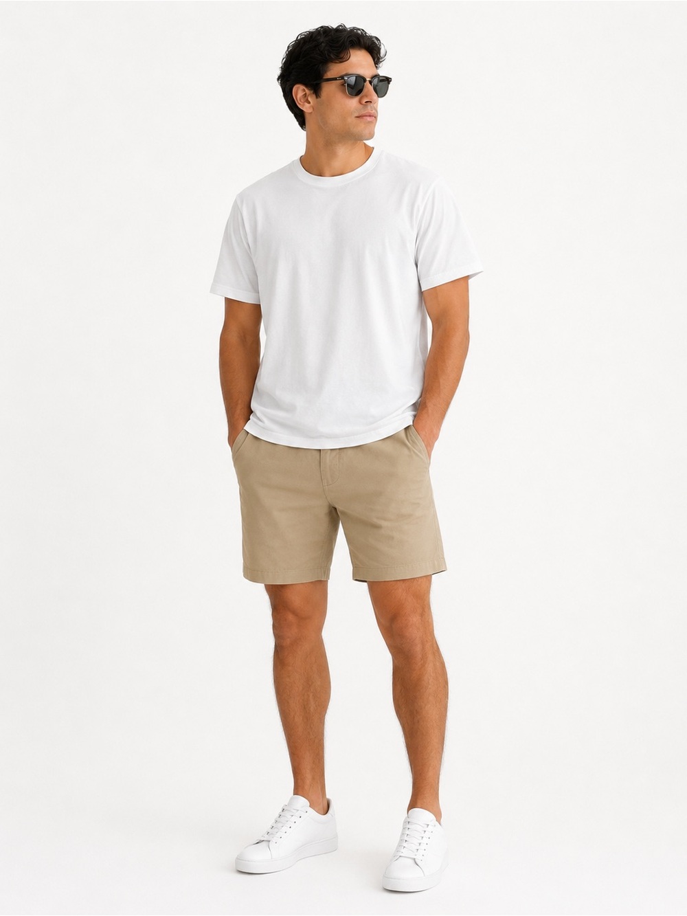 Banana Republic Classic White Short Sleeve Tee